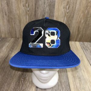 Mickey Mouse 28 Hat Cap Snapback Disney Black Blue 1928 One Size Adjustable
